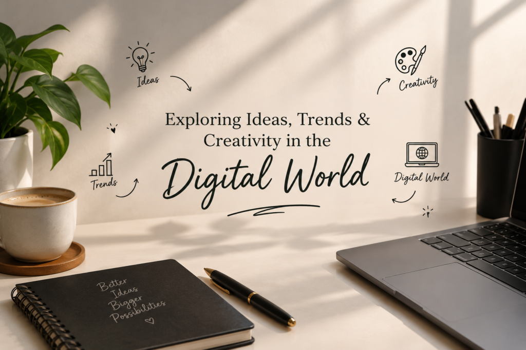 exploring ideas trends and creativity in the digital world