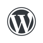 wordpress logotype watermark